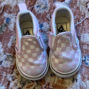 Baby checkered Vans